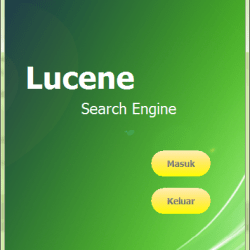 Lucene Search Engine Aplikasi