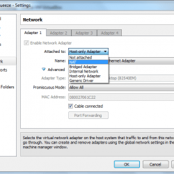 perbedaan nat bridge host only virtual box network adapter
