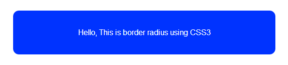 cara menggunakan border radius css3